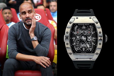 richard mille uhr pep guardiola|pep guardiola manchester city.